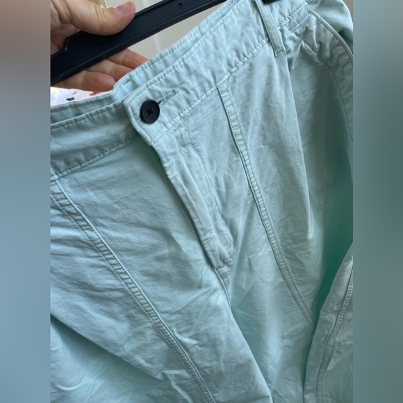 EVERLANE ORGANIC COTTON WIDE LEG ICE BLUE PANTS SZ 14 - Picture 7 of 9